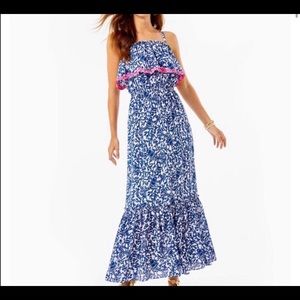 Lilly Pulitzer Aida Ruffle Maxi Dress